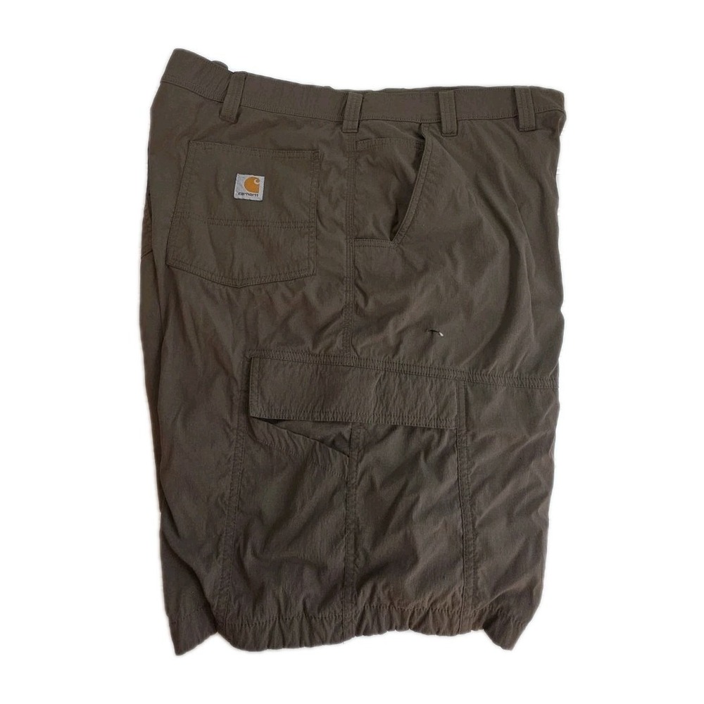 Carhartt Relaxed Fit Canvas CARGO Work Short Men's Regular Size 44 OLIVE GREEN